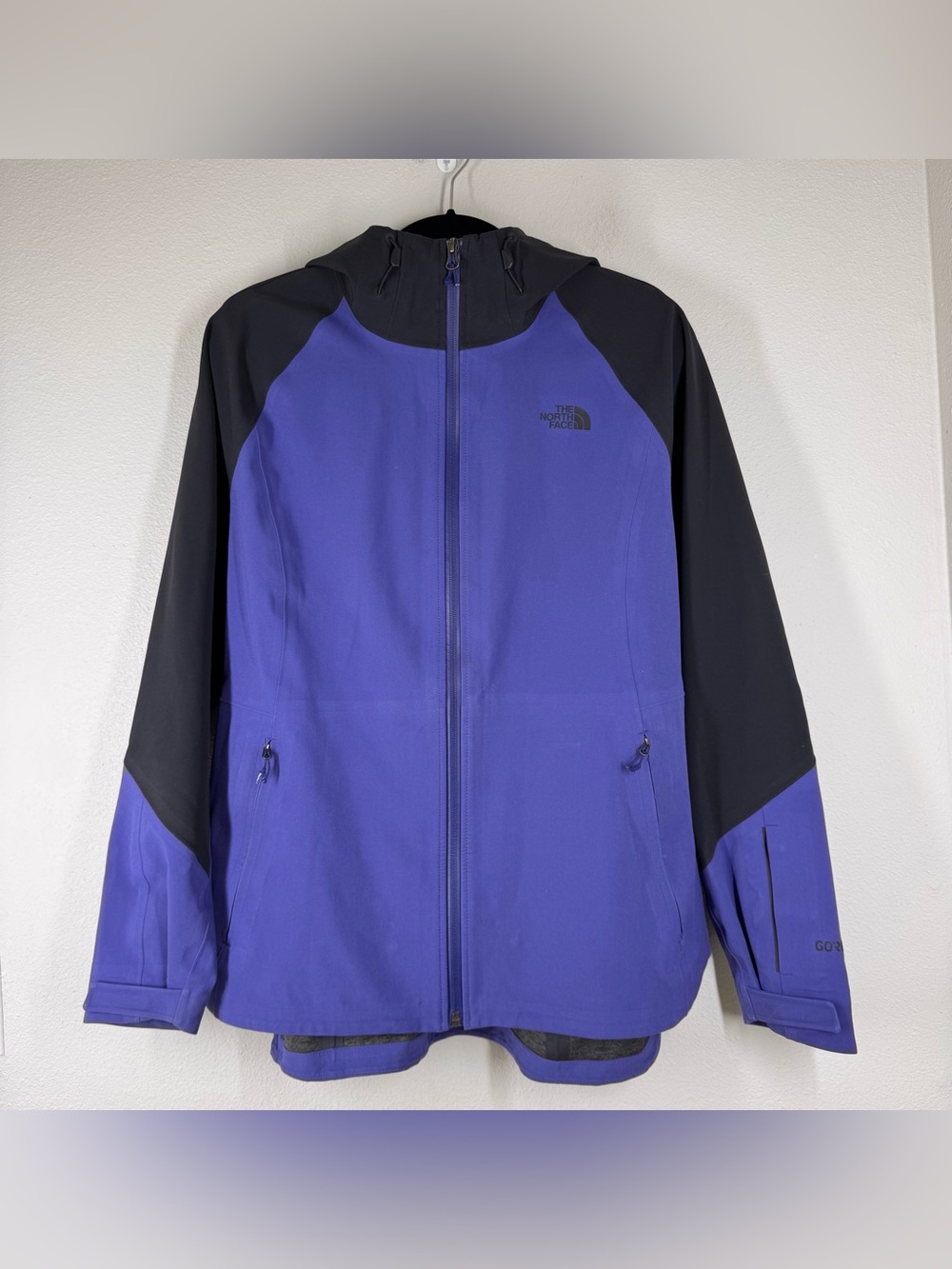 The North Face Apex Flex Gore Tex Jacket Waterproof Women’s XL Purple Black